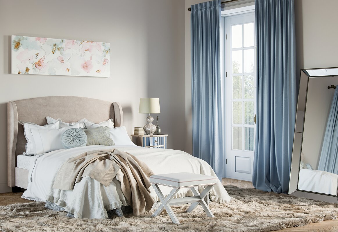 Glam Bedroom Design Photo By Wayfair Home